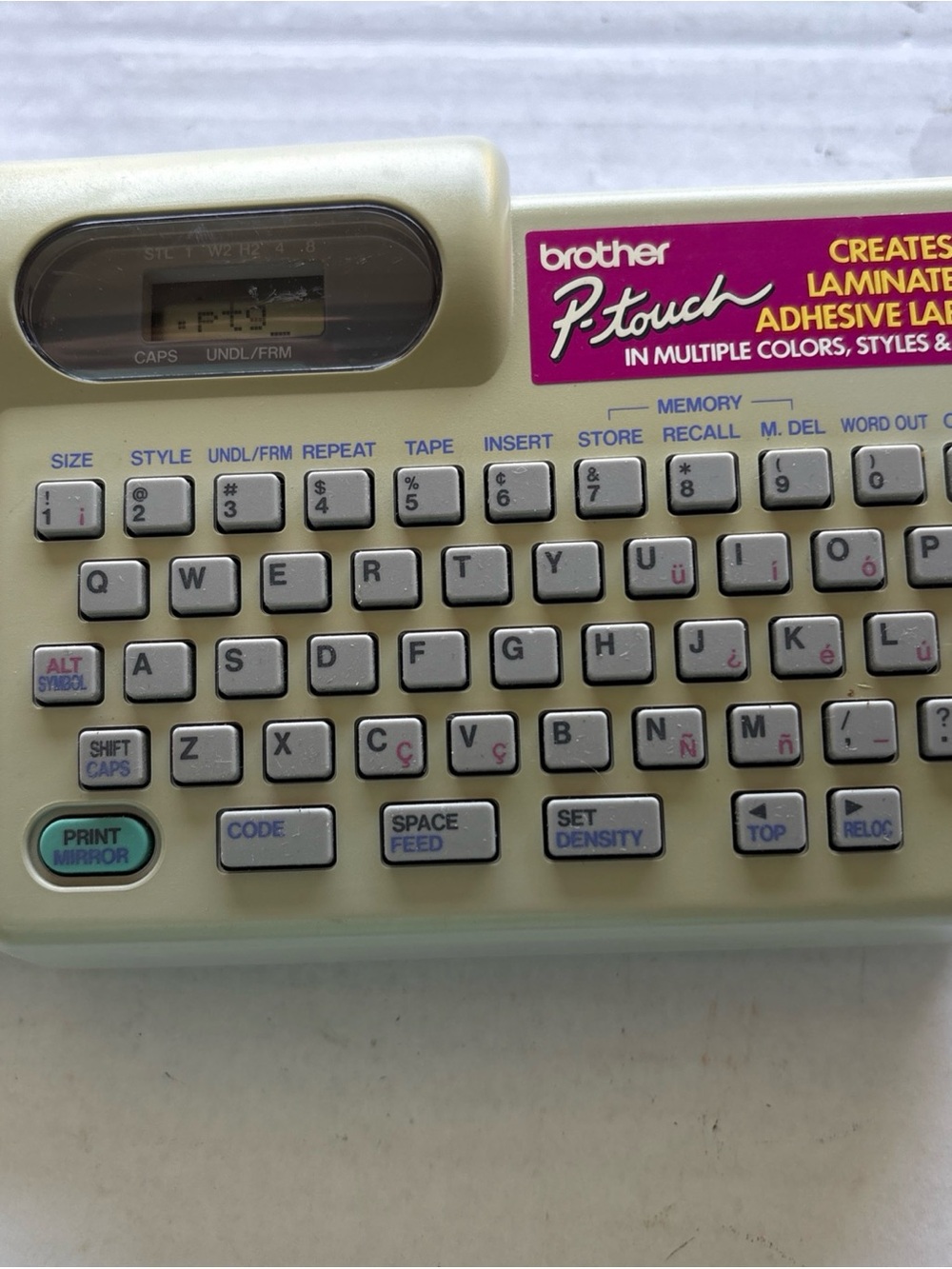 Brother PT1 Portable Label Maker